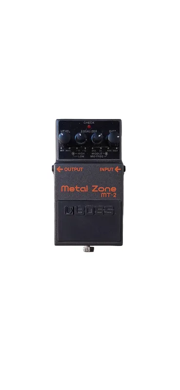 Pedal distorsion boss metal zone mt2
