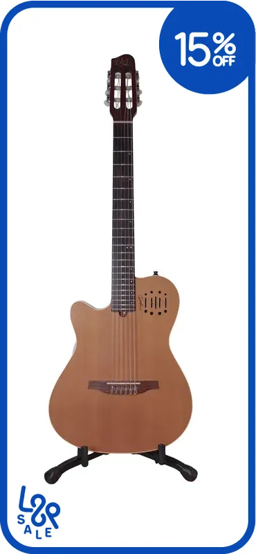Guitarra electroacustica zurda godin multiac encore
