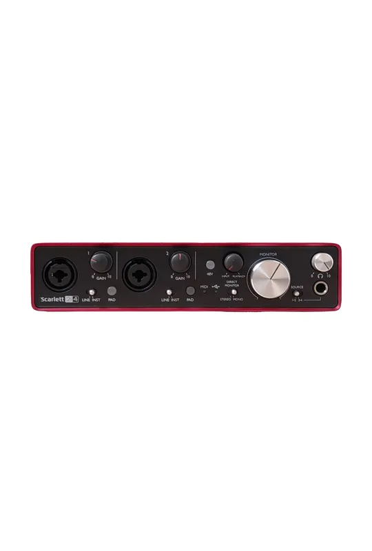 Interfaz focusrite 2i4