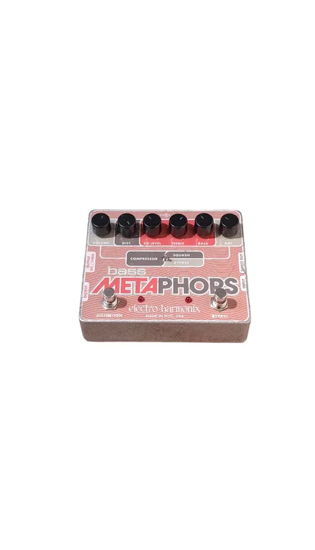 Pedal bajo electro harmonix bass metaphors