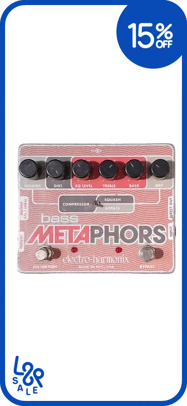 Pedal bajo electro harmonix bass metaphors