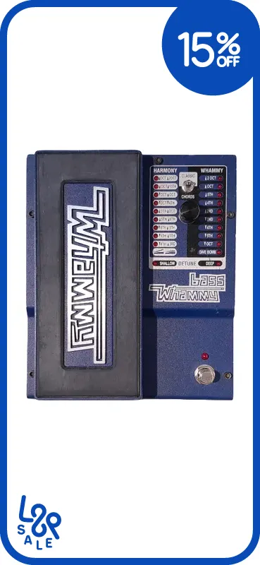 Pedal bajo bass whammy