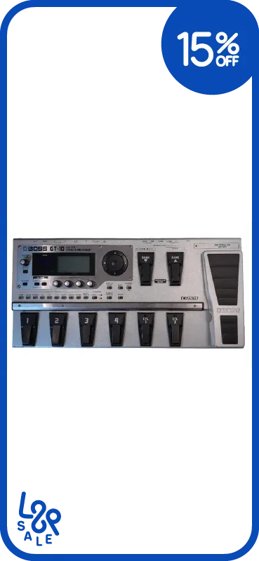 Pedal multiefecto BOSS gt-10