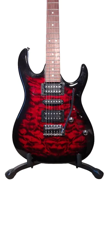 Guitarra electrica ibanez grx70qa trb