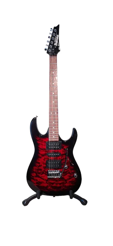 Guitarra electrica ibanez grx70qa trb