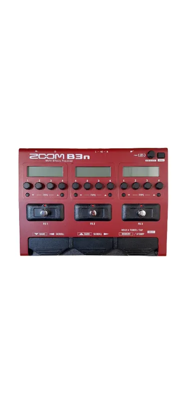 Pedal multiefecto zoom b3n