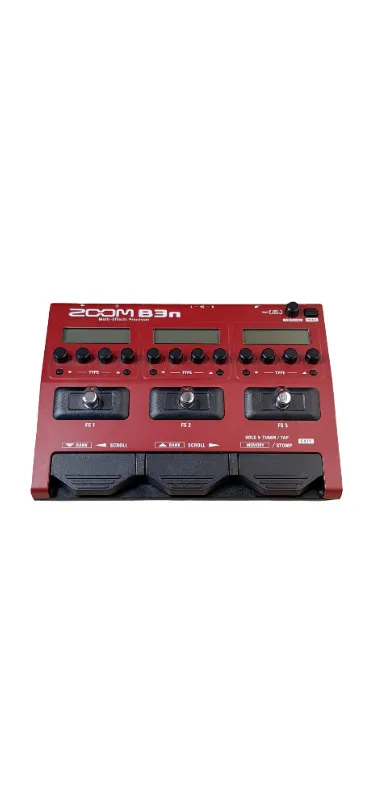 Pedal multiefecto zoom b3n