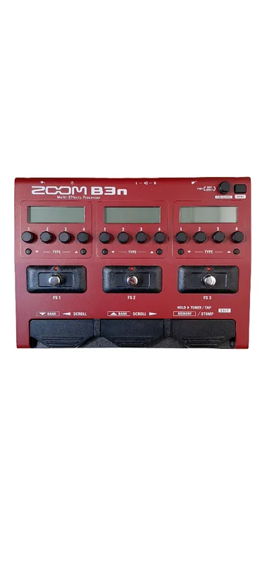 Pedal multiefecto zoom b3n