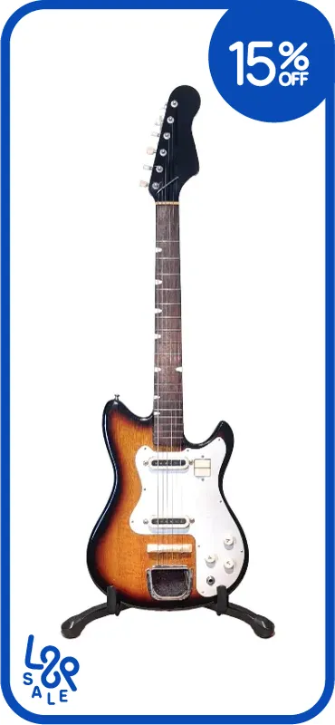 GUITARRA ELECTRICA GUYATONE L-55W