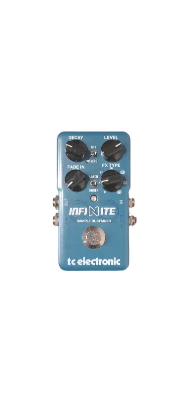 Pedal tc electronic infinite sample sustainer
