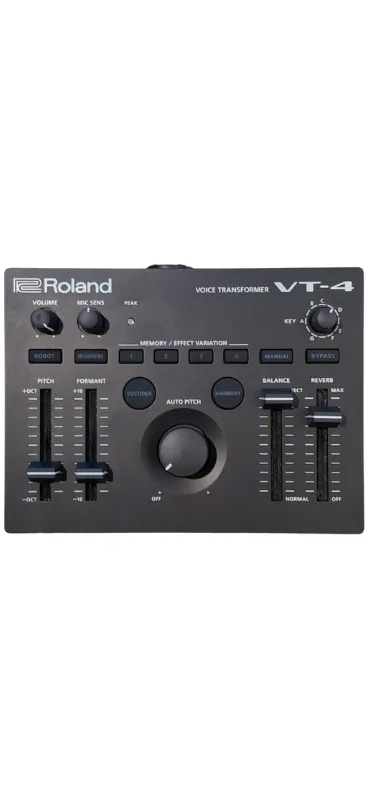 Pedal vocal roland vt-4 voice transformer