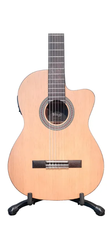 Guitarra electroacustica stagg scl70