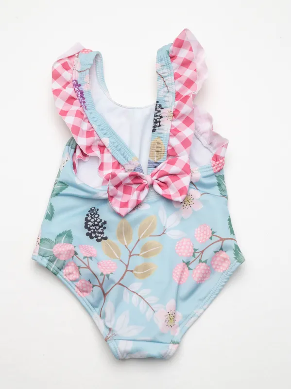 Traje de baño enterizo frambuesas anita luque