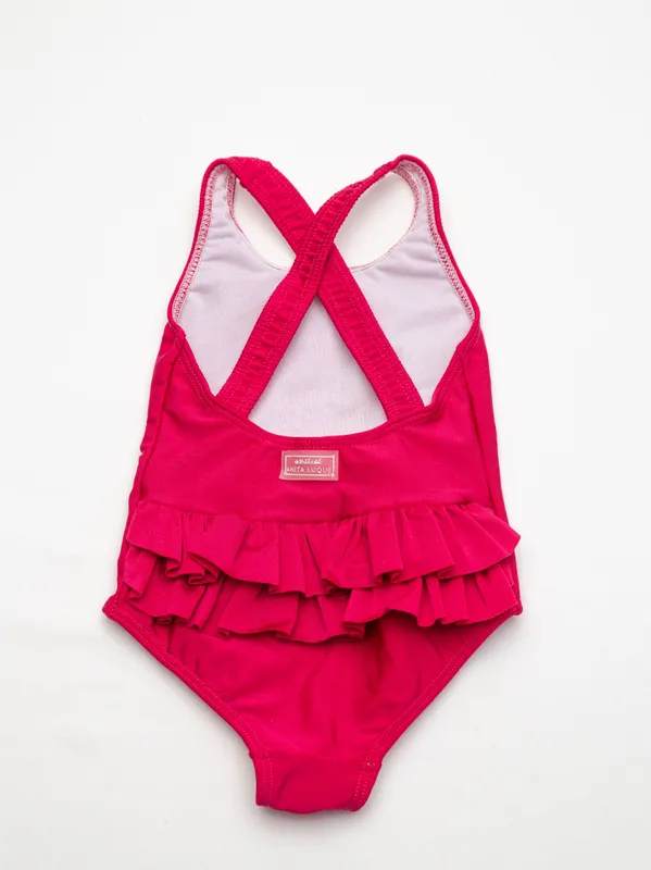 Traje de baño enterizo liso anita luque