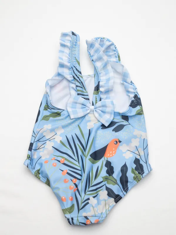 Traje de baño enterizo pájaros anita luque