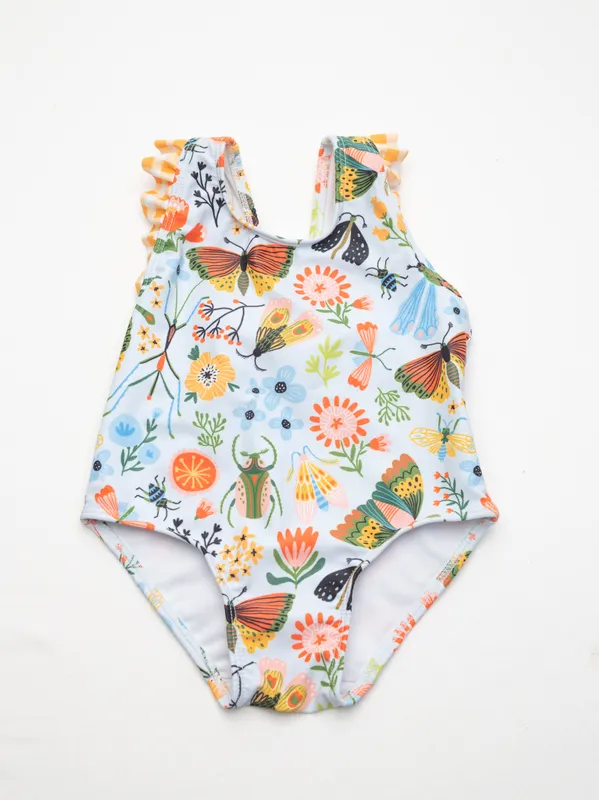 Traje de baño enterizo libélula anita luque