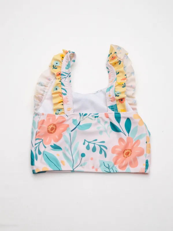 Traje de baño dos piezas durazno anita luque