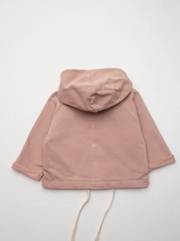 Buzo abotonado con capucha gray label