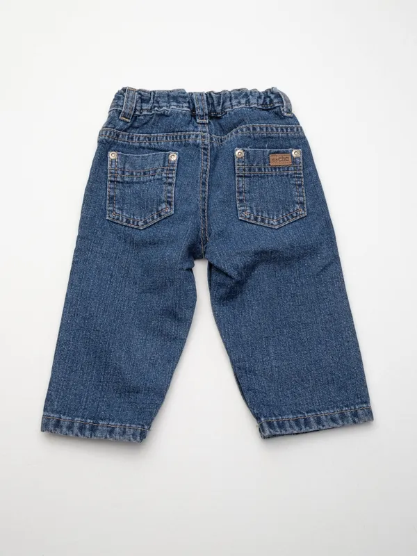 Jean con botones pañaleros chic chac