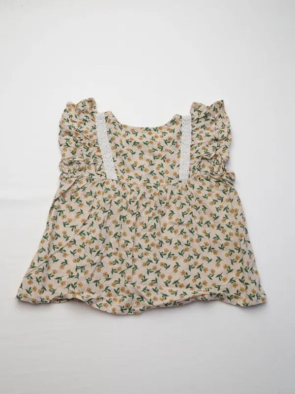 Blusa floreada 