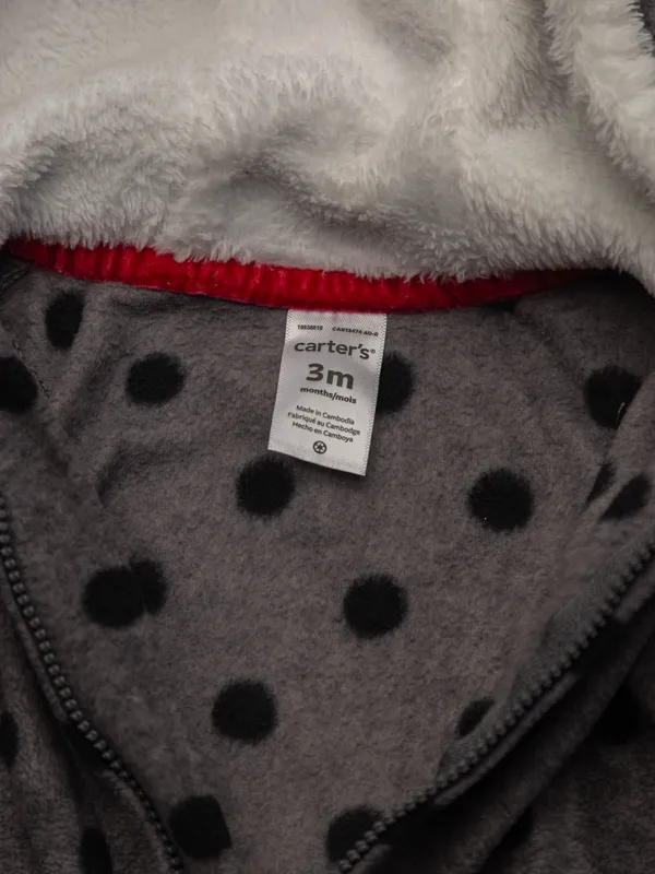 Enterito micropolar con capucha carters