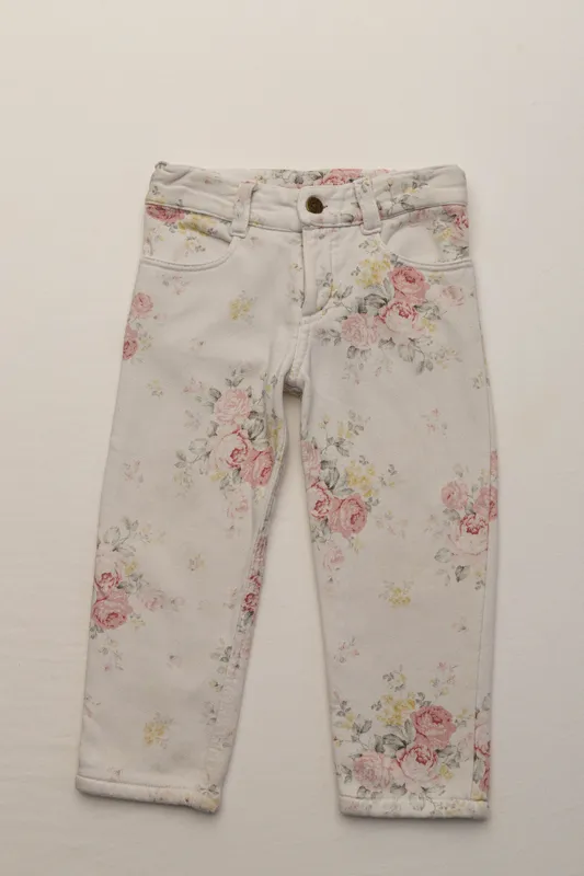 Pantalón rosas petit enfant