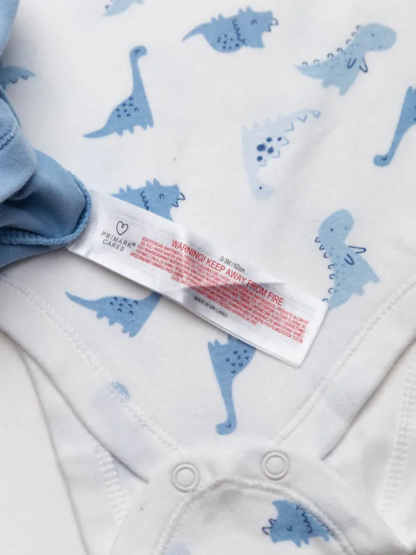 Set x2 body dinos primark