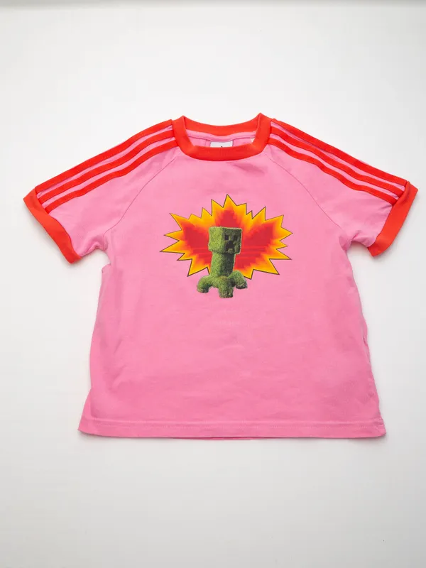 Remera minecraft adidas