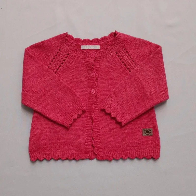 Cardigan hilo minimimo 6-9m