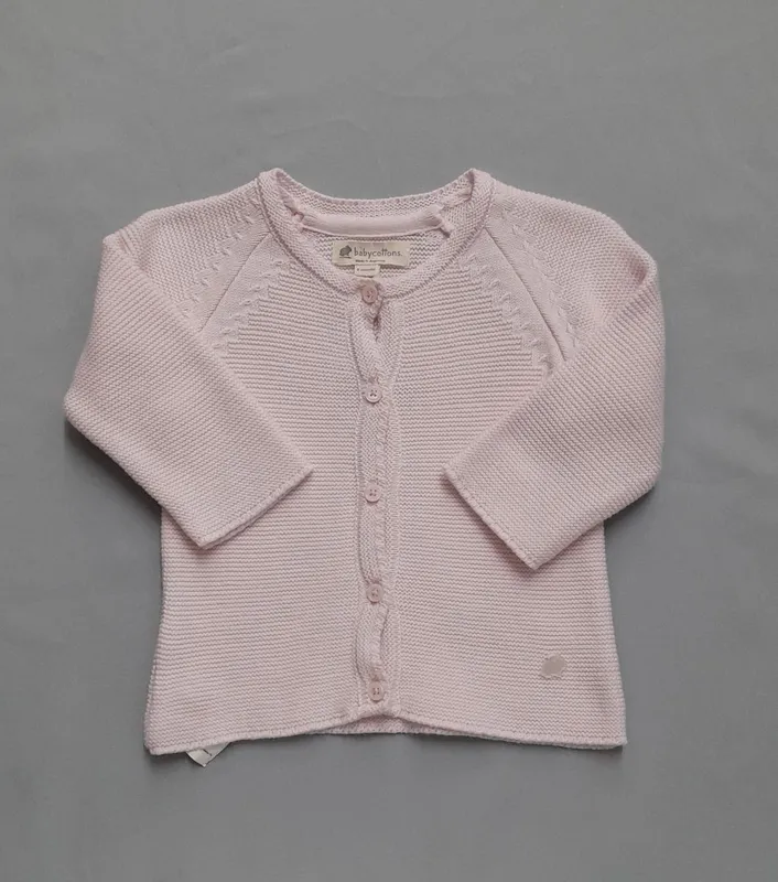Cardigan baby cottons 9meses