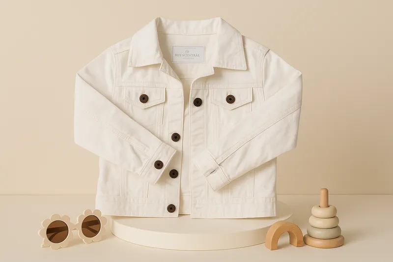 Chaqueta blanca baby cottons 3