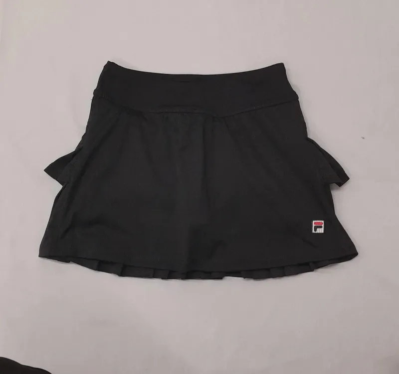 Pollera short deportiva tableada fila talle s