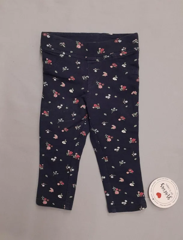 Legging floreada primark 6-9meses