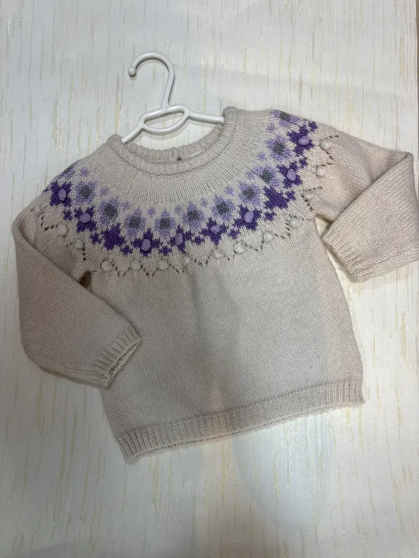 Sweater de hilo sfera 18-24m