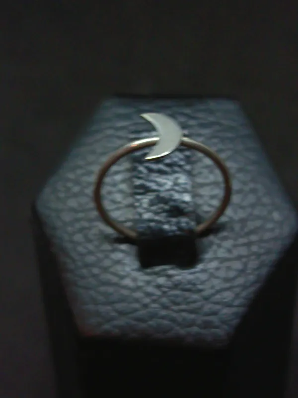 Anillo de plata 925 luna