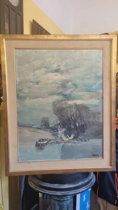 Oleo hugo nantes 77x60 cm