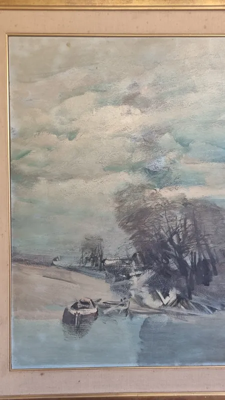Oleo hugo nantes 77x60 cm