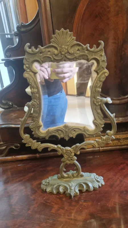 Espejo de mesa con bisel
