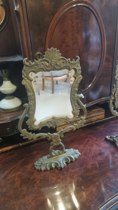 Espejo de mesa con bisel
