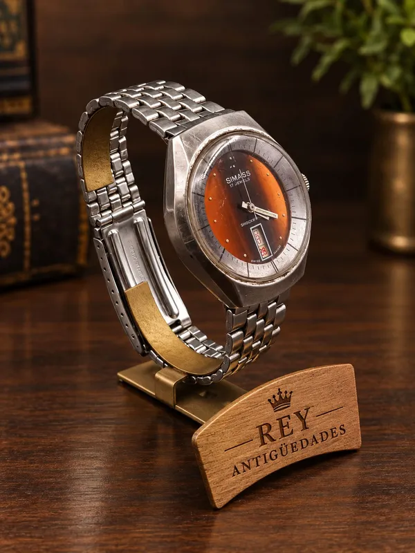 Reloj vintage simass suizo