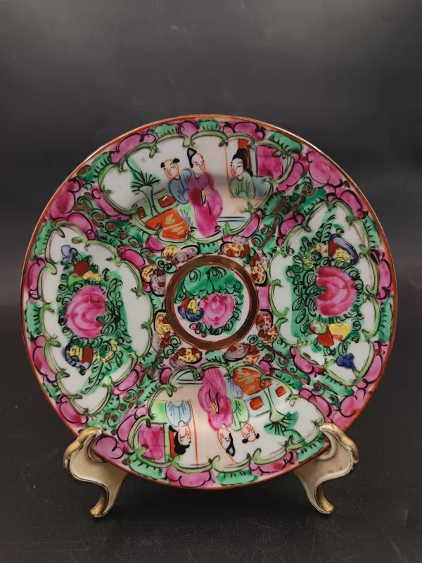 Plato de porcelana vintage siglo 20