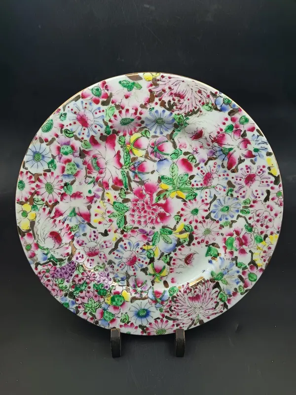 Plato decorativo porcelana china