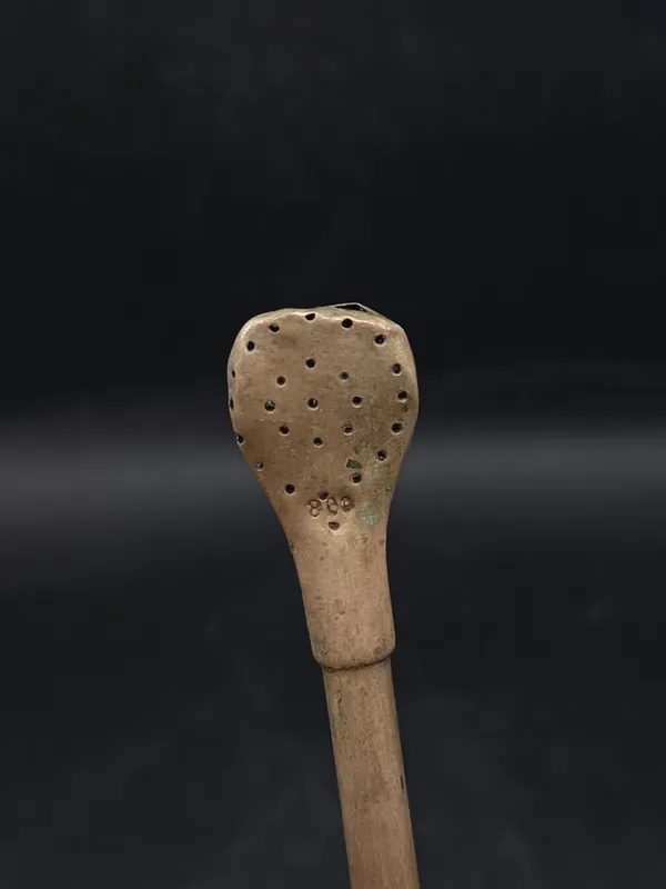 Bombilla plata y oro