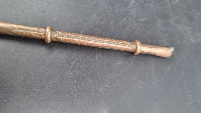 Bombilla plata 800 con arreglo antiguo