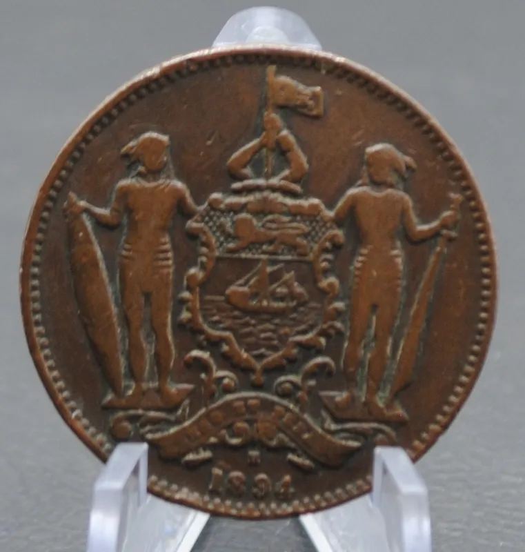 Moneda mundial 1894 de british