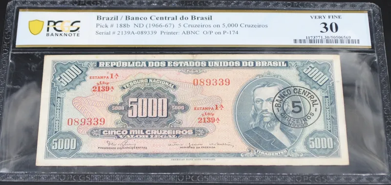 Buen billete de brasil