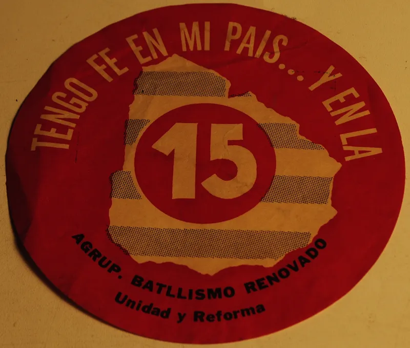 Papel promocional lista 15 agrupacion batllismo renovado