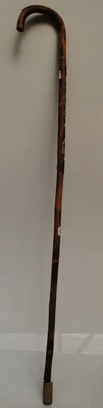 Baston para alpinismo con 6 chapitas de ciudades 86 cm