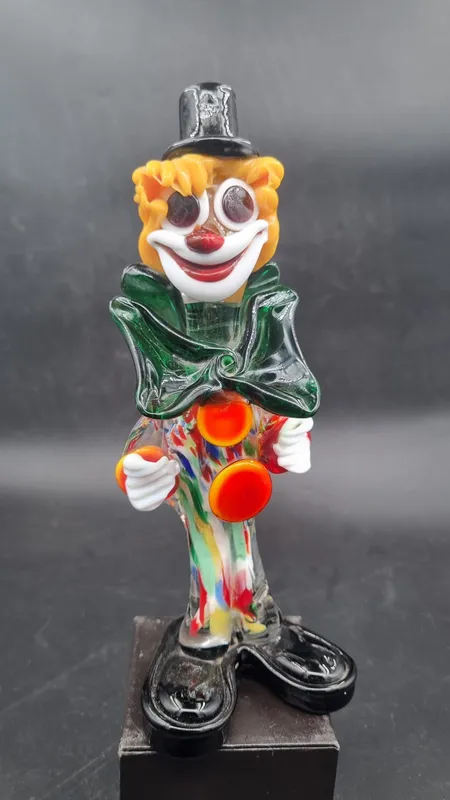 Payaso cristal de murano