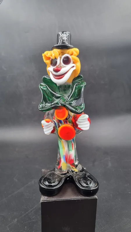Payaso cristal de murano